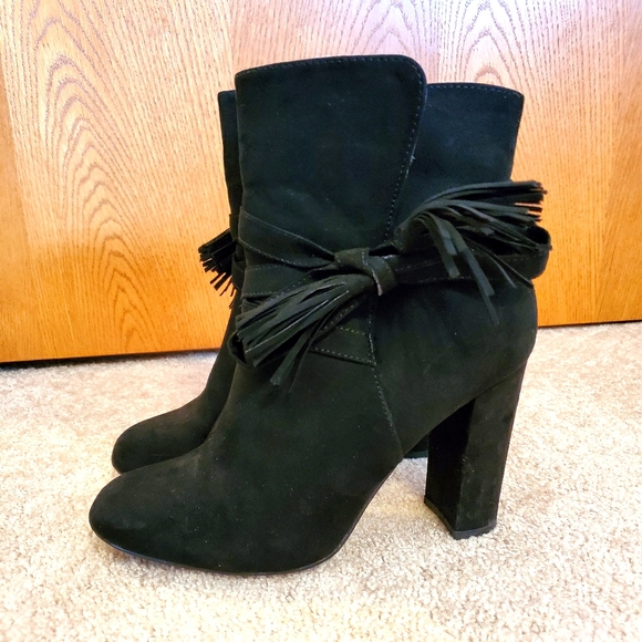 Black ankle boots - Picture 1 of 3